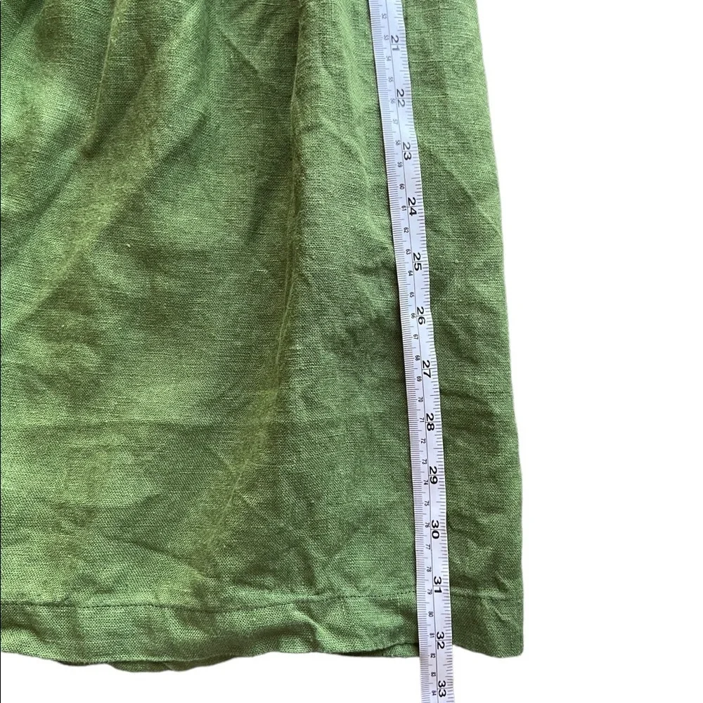 Yuki Buttons Handmade Linen Dress